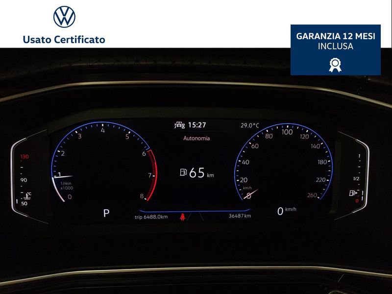 Volkswagen T-Cross  1.0 tsi Advanced 110cv dsg